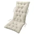 IKEA KUDDARNA Seat/Back Cushion - Light Grey-Beige - 1