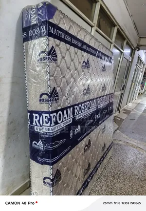 Rosefoam Super Density Mattress 6x6x8 Inches