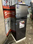 Roch 230L Double Door Fridge - Ash Black, 5-Year Warranty - 1