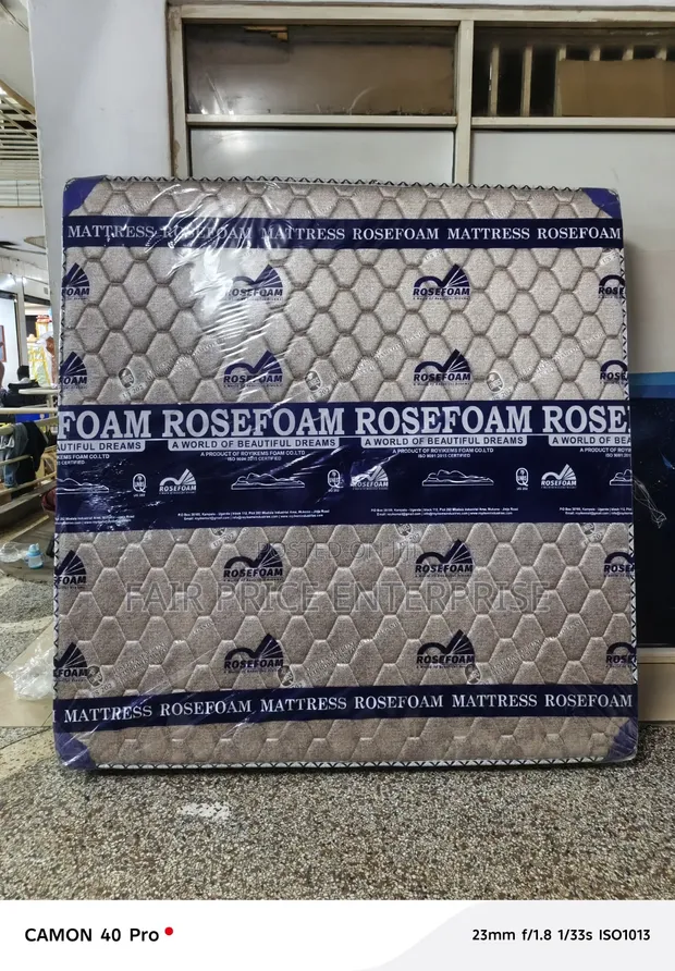 Rosefoam Super Density Mattress 6x6x8 Inches - 1