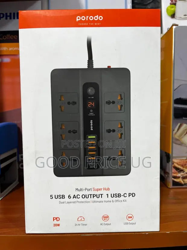 Porodo Multi-Port Super Hub - 1