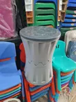 18-inch Plastic Drum Stool - 2
