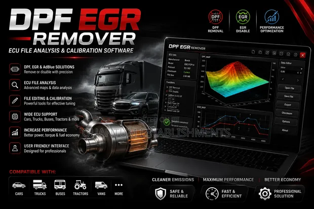 DPF EGR Remover | ECU File Analysis & Calibration Software - 1