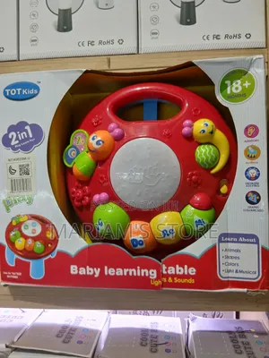TOT Kids 2-in-1 Baby Learning Table