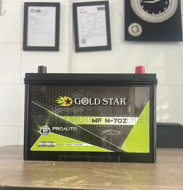 Gold Star N70Z 75Ah Car Battery - 1
