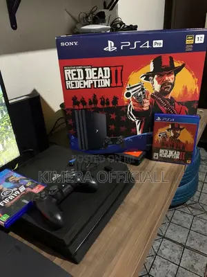 PS4 Pro with 12 Games and 2 Controllers