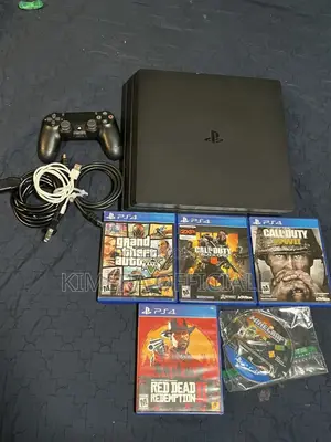 PS4 Pro with 12 Games and 2 Controllers