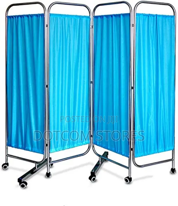 Four Fold Hospital Ward Curtain Screen - 1