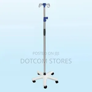 Adjustable Stainless Steel Medical Drip Stand
