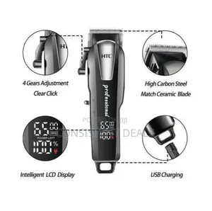 Professional Hair Clipper, Cordless HTC CT-8083
