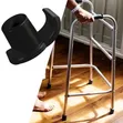 Heavy Duty Rubber Ski Glide Feet for Walkers - 1