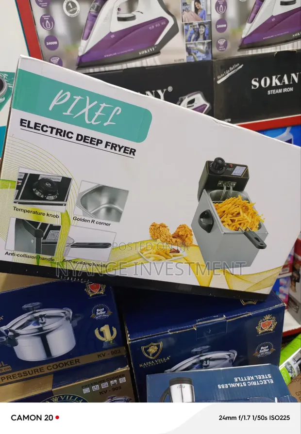 3L Pixel Electric Deep Fryer - 1
