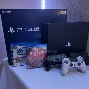 PS4 Pro with 12 Games and 2 Controllers