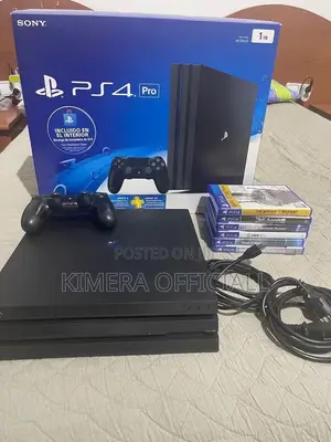 PS4 Pro with 12 Games and 2 Controllers