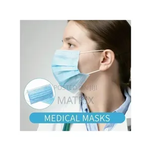 Disposable Medical Face Masks with Medical Filter (100 Pcs)