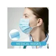 Disposable Medical Face Masks with Medical Filter (100 Pcs) - 1
