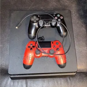 PS4 Slim Console with 12 Games & 2 Controllers