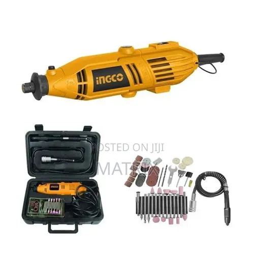 INGCO Mini Grinder 130W Kit with 252 Accessories - 1