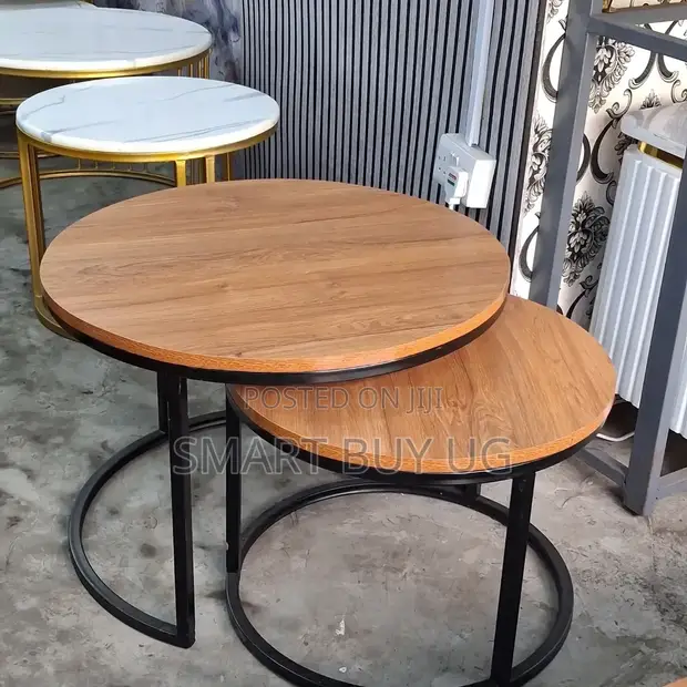 Quality Center Table Set (Coffee + 2 Side Tables) - 1