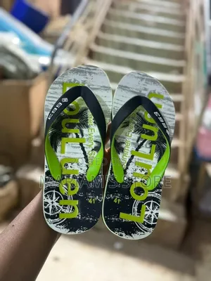 Striped Flip-Flops - Bold Brand
