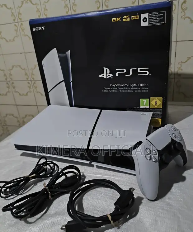 PS5 Slim Digital Edition Console - 1