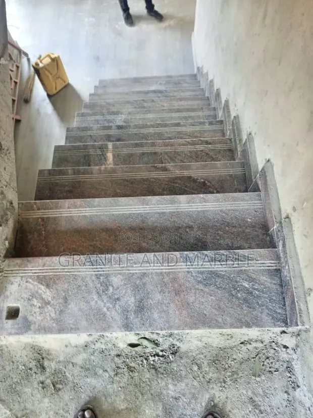 Natural Granite Outdoor Stairs - 1