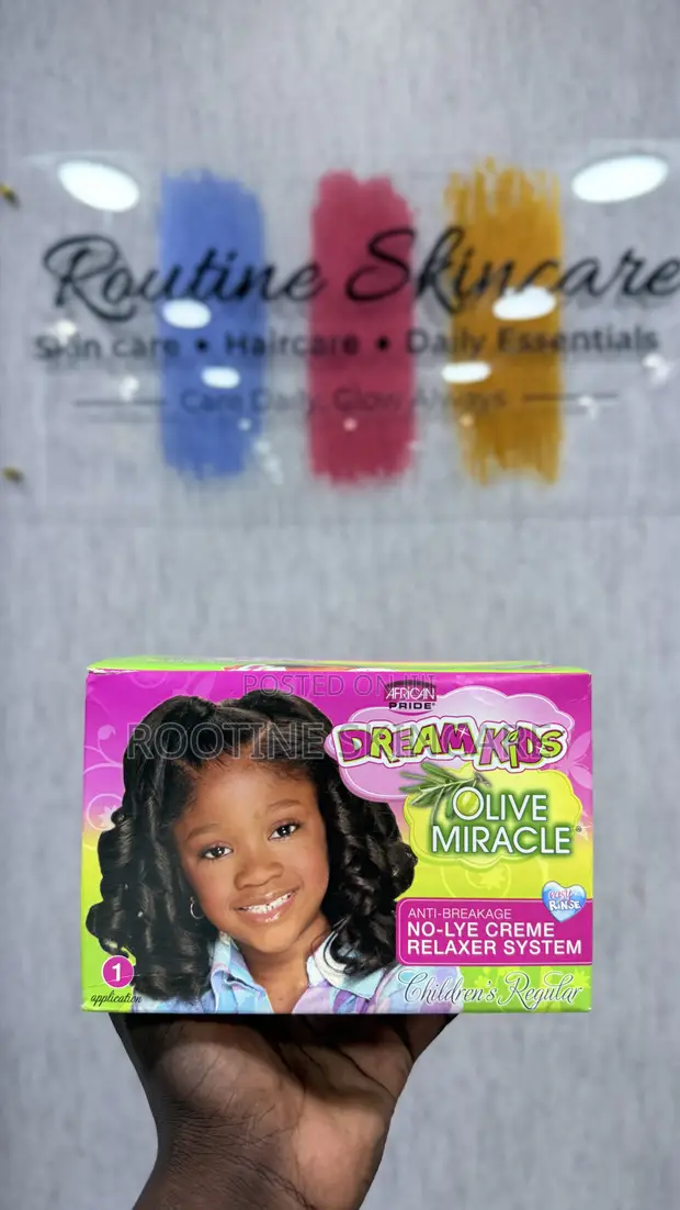 Dream Kids Olive Miracle No-Lye Creme Relaxer (Kids Regular) - 1