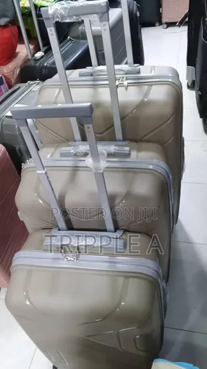 3-Piece Hard-Shell Luggage Suitcase Set