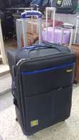 Prince Blue Black Large Suitcase - 2