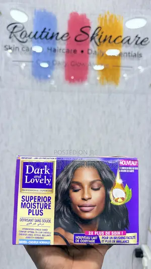 Dark & Lovely Superior Moisture Plus No-Lye Cream Relaxer