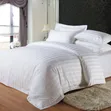 Plain Bedcovers 4pcs - White - 1