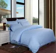 Plain Bedcovers Set - Blue - 1