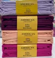 American Plain Fitted Bedsheet Set (6 Pcs) - 5