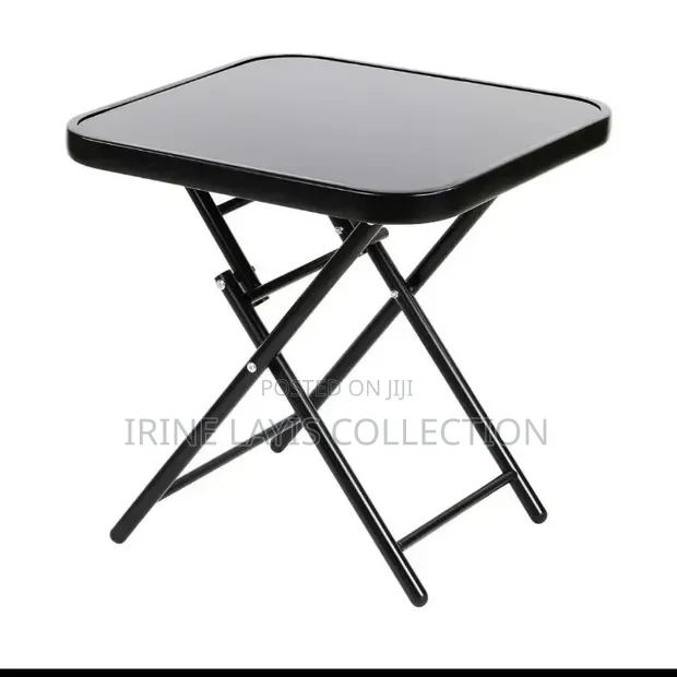 Foldable Glass Table - Brand New - 1