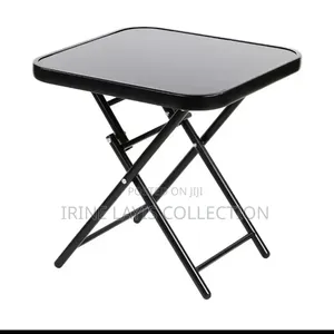 Foldable Glass Table - Brand New