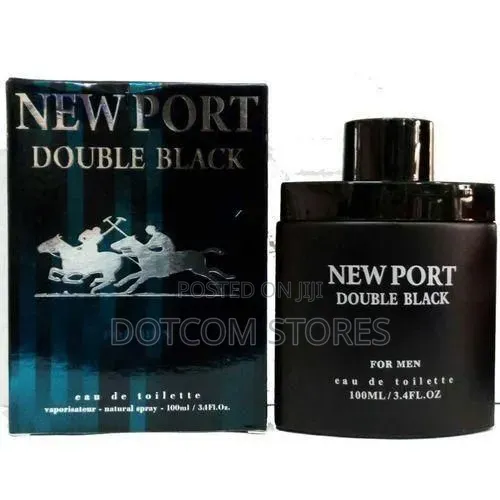 New Port Double Black Perfume for Men - 100ml - 1
