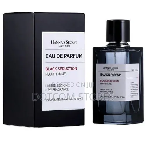 Hanna's Secret Black Seduction Pour Homme for Men 100ml - 1