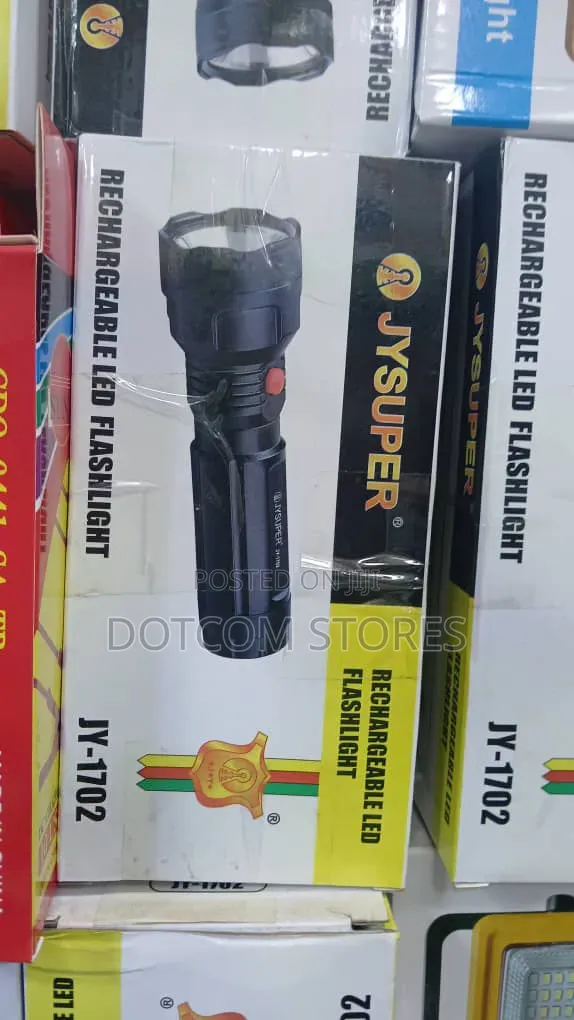 Jysuper Rechargeable LED Flashlight JY-1702 - 1