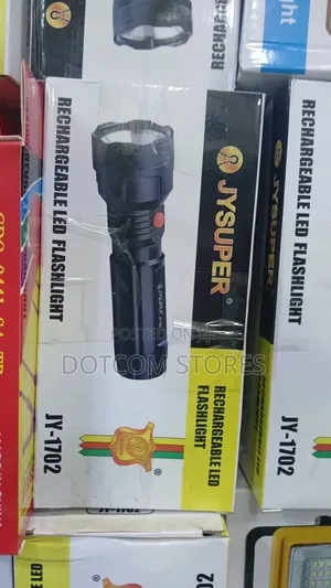 Jysuper Rechargeable LED Flashlight JY-1702