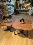 2-in-1 Nesting Clover Coffee Table Set - 1