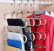 5-Tier S-Shaped Stainless Steel Clothes Hangers - 2