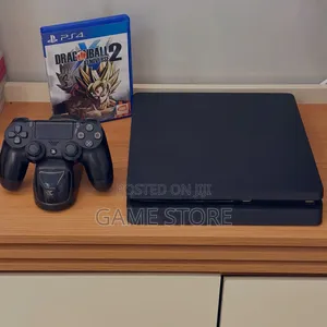 PS4 Slim Console with 12 Games & 2 Controllers