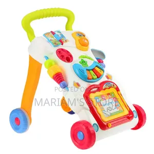 Interactive Baby Activity Walker with Detachable Musical Toy