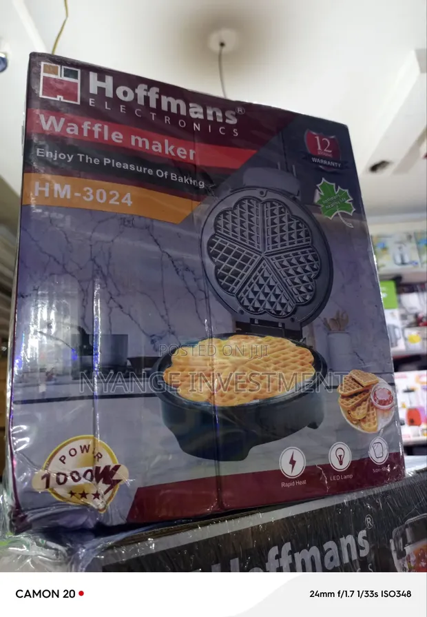 Hoffmans Waffle Maker HM-3024 - 1