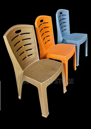 Bar Floor Plastic Chairs - Brand New