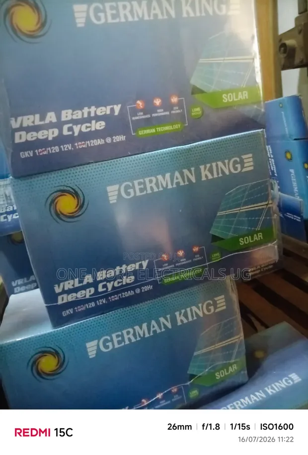 Germany King Maintenance-Free Battery 100Ah/12V - 1