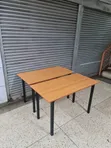 2pcs Wooden Foldable Dining Table (120cm) - 2