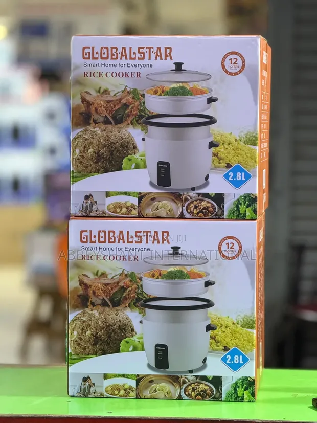Globalstar 2.8L Rice Cooker with Steamer - 1