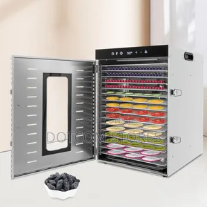 16-Tray Commercial Stainless Steel Food Dehydrator