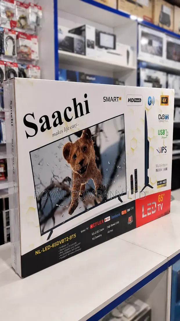 Saachi 65-inch 4K Smart LED TV - 1